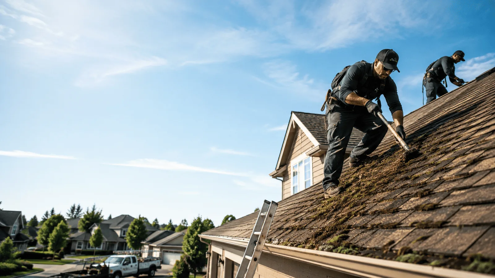 Roof Moss Removal in Central City, KY near me